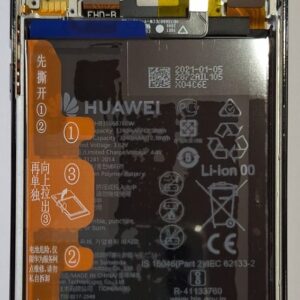 Huawei P30 lite nero   display originale completo di batteria 02353FPX  New Edit.